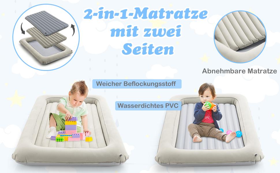 tragbare luftmatratze für kinder