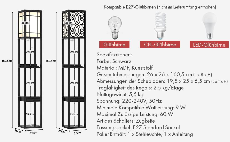 display stehleuchte