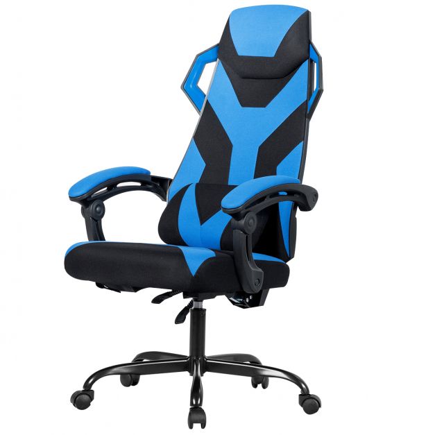 Gaming Stuhl verstellbar Bürostuhl Chefsessel mit hoher Rücken