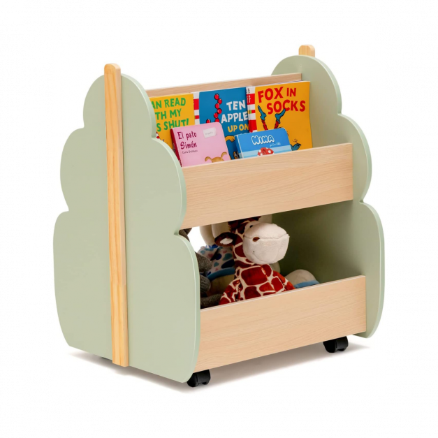 Kinderzimmerregal, Spielzeug-Organizer, Bücherregal für Kinder