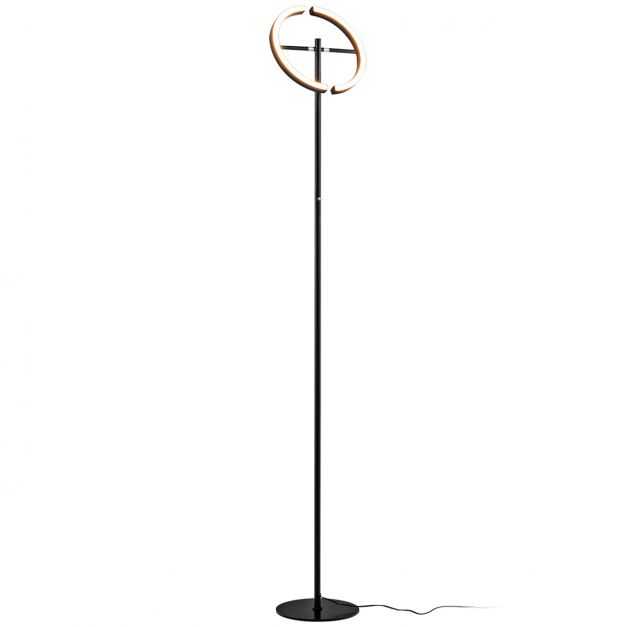 Stehlampe LED Costway Metalllampe Stehleuchte - Deckenfluter Standleuchte dimmbar